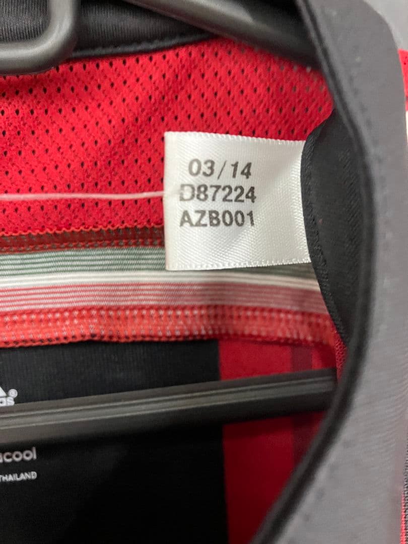 14-15 ACミラン　メネズ　アディダスオフィシャルユニフォーム