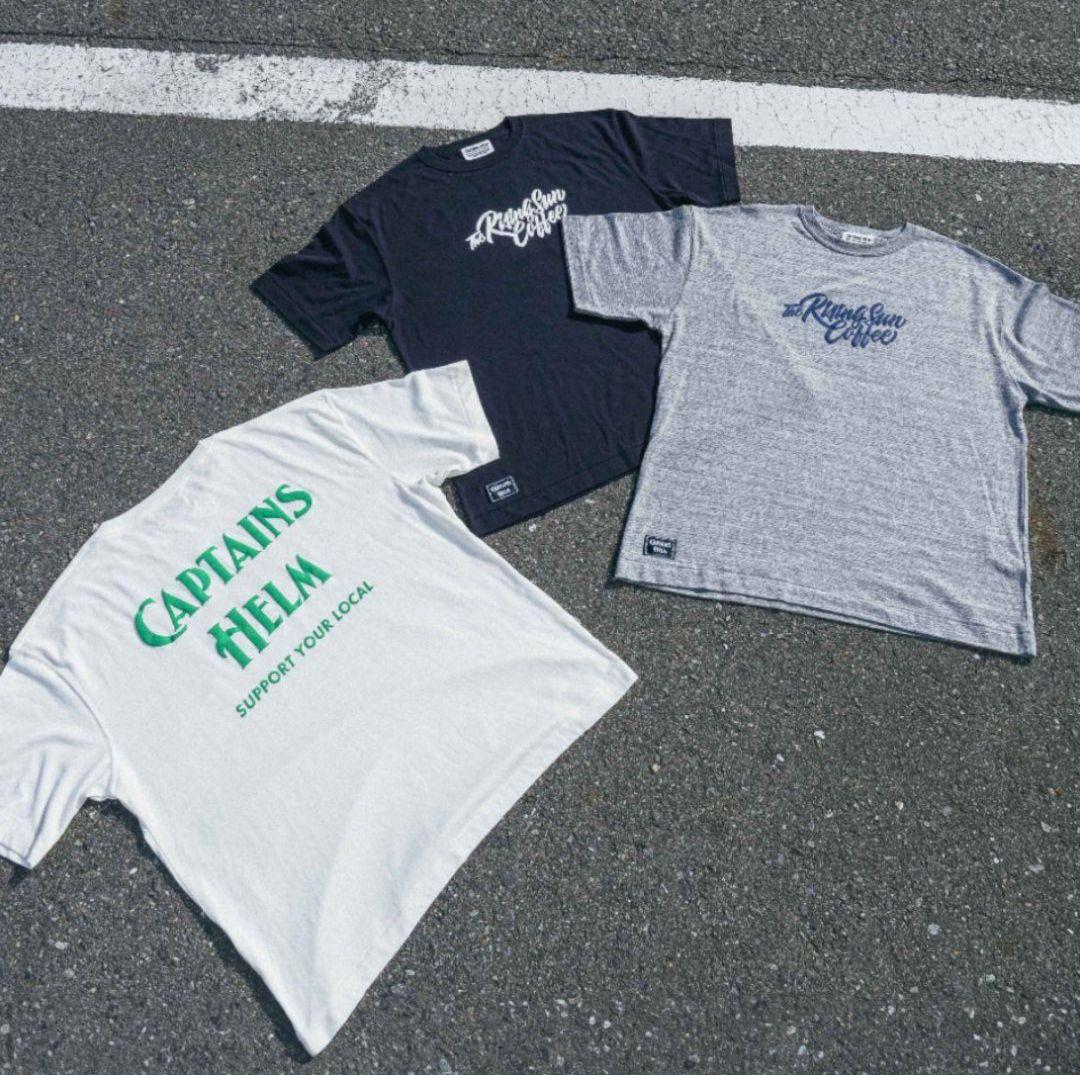 【takathiro！】TRSC×CAPTAINS HELM　コラボTEE