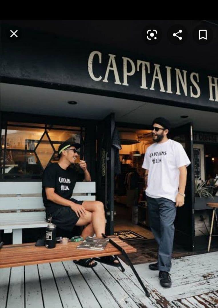 【takathiro！】TRSC×CAPTAINS HELM　コラボTEE
