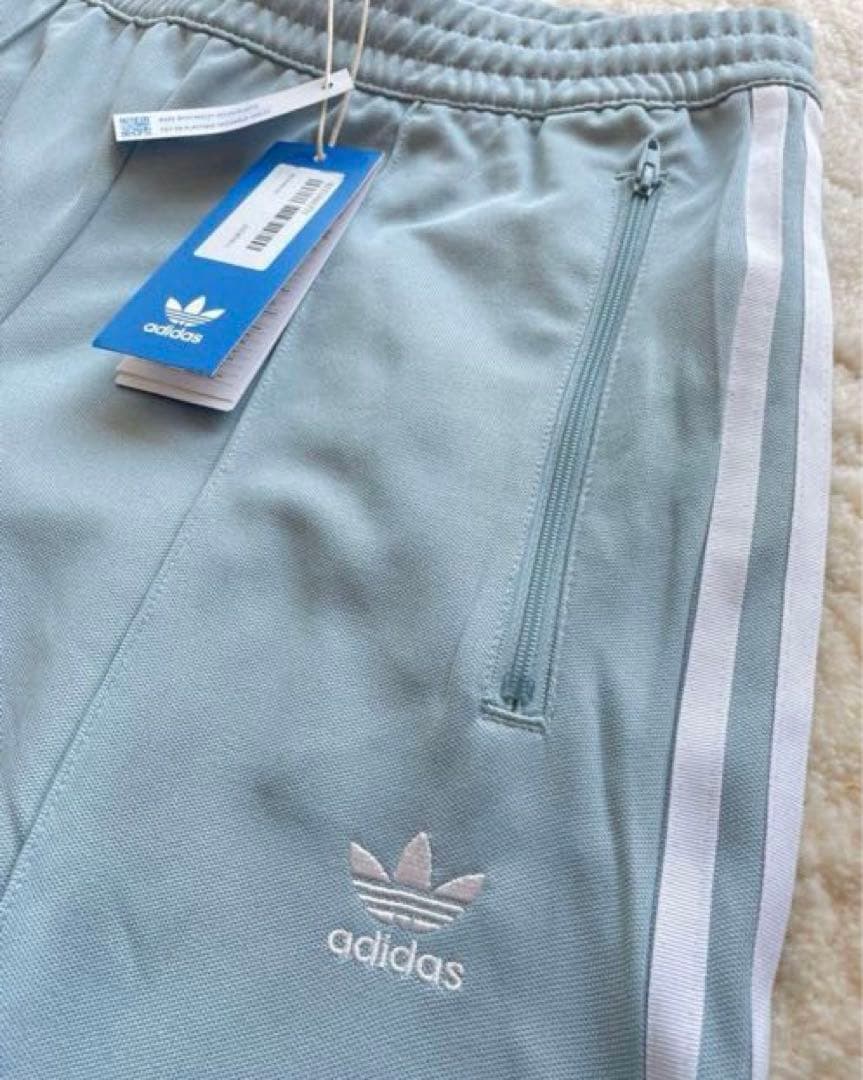 【adidas】日本未発売ワイドレッグトラックパンツ新品4XLレア