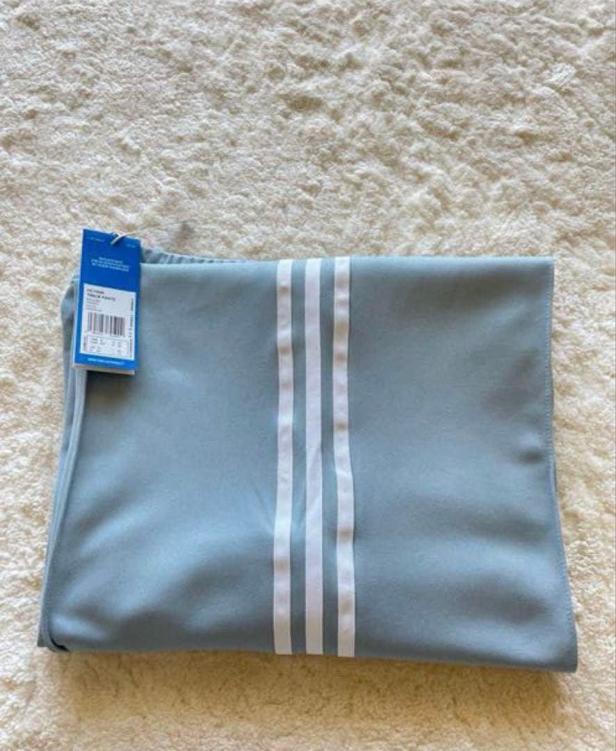 【adidas】日本未発売ワイドレッグトラックパンツ新品4XLレア