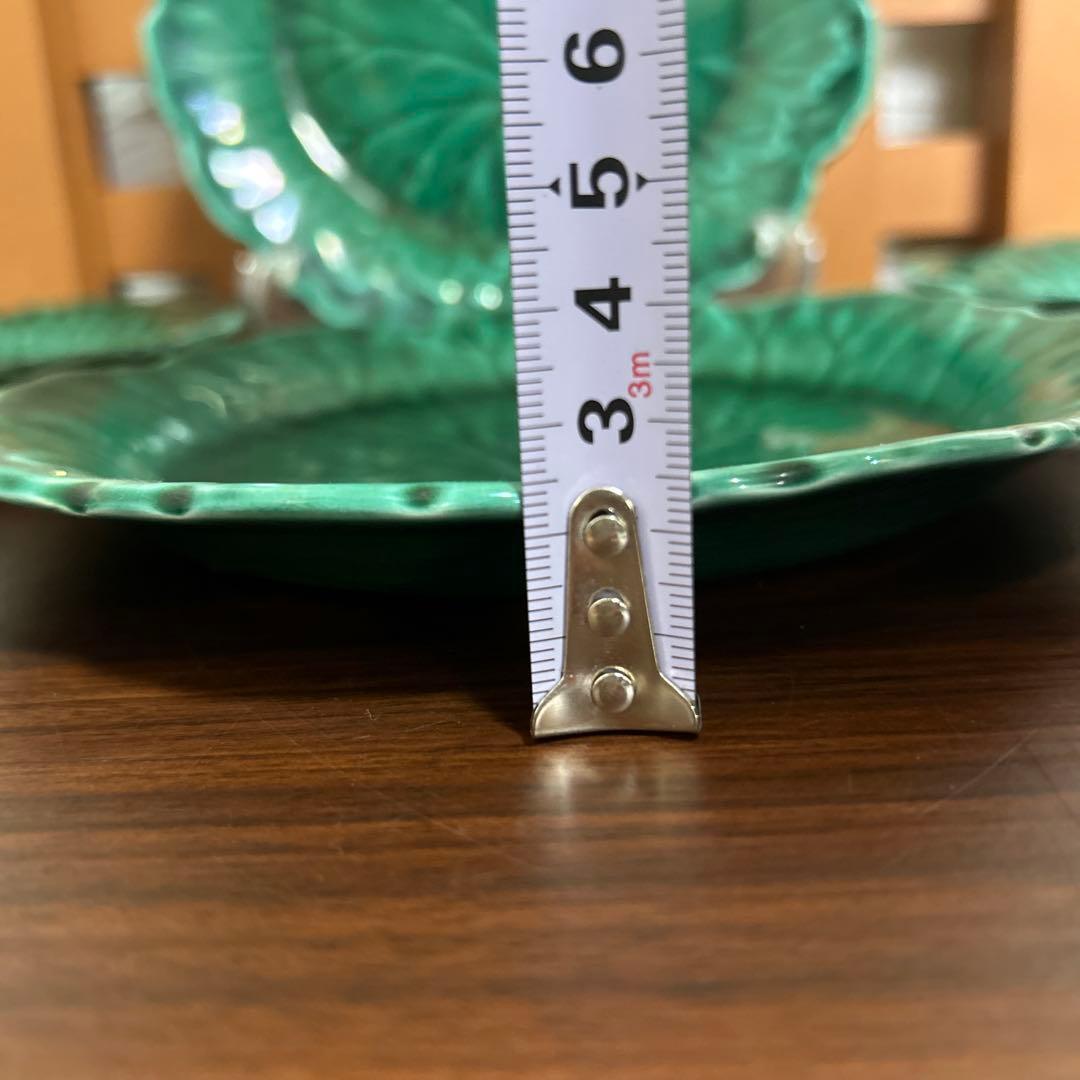 ウェッジウッド マジョリカ焼 greenleaf プレート皿 6枚セット