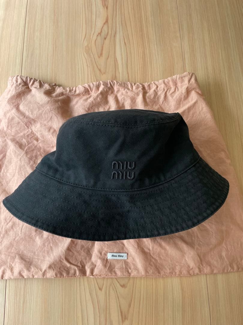 限定値下げ　MIU MIU バケットハット Sサイズ