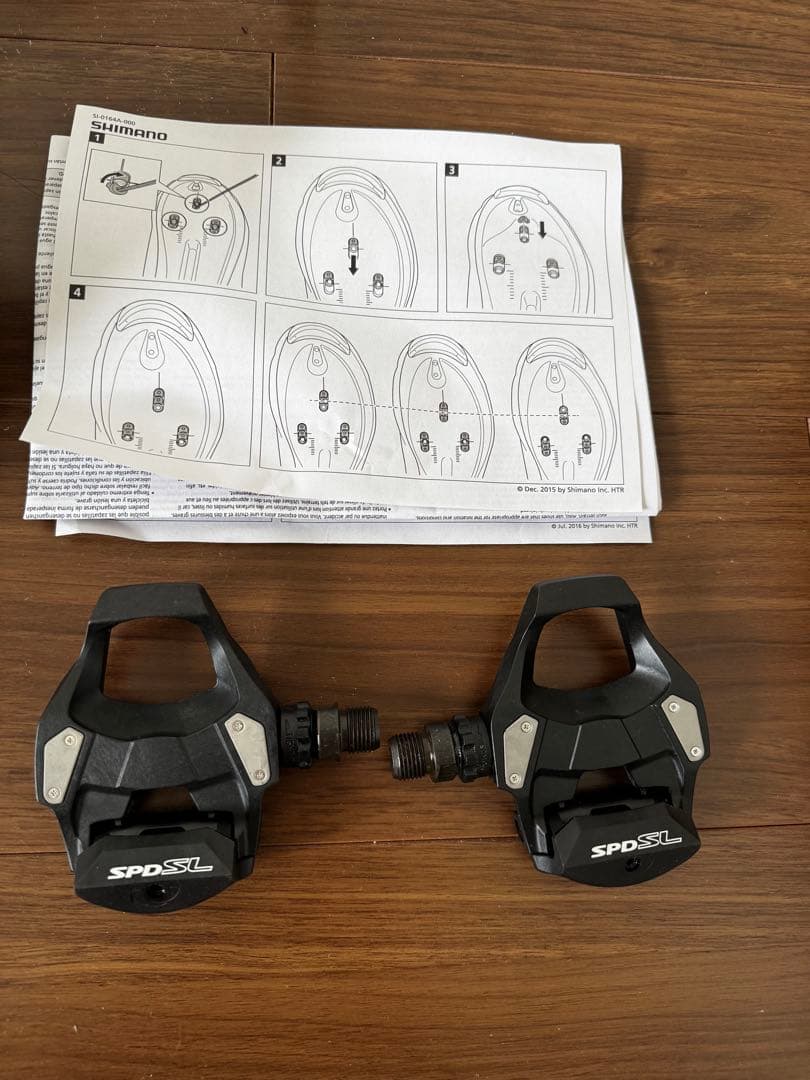 SHIMANO RC7 ホワイト シューズ+クリート+ペダル3点セット