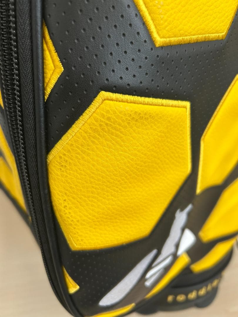 RODDIO ゴルフバッグ ハニカム　ブラック×イエロー　019