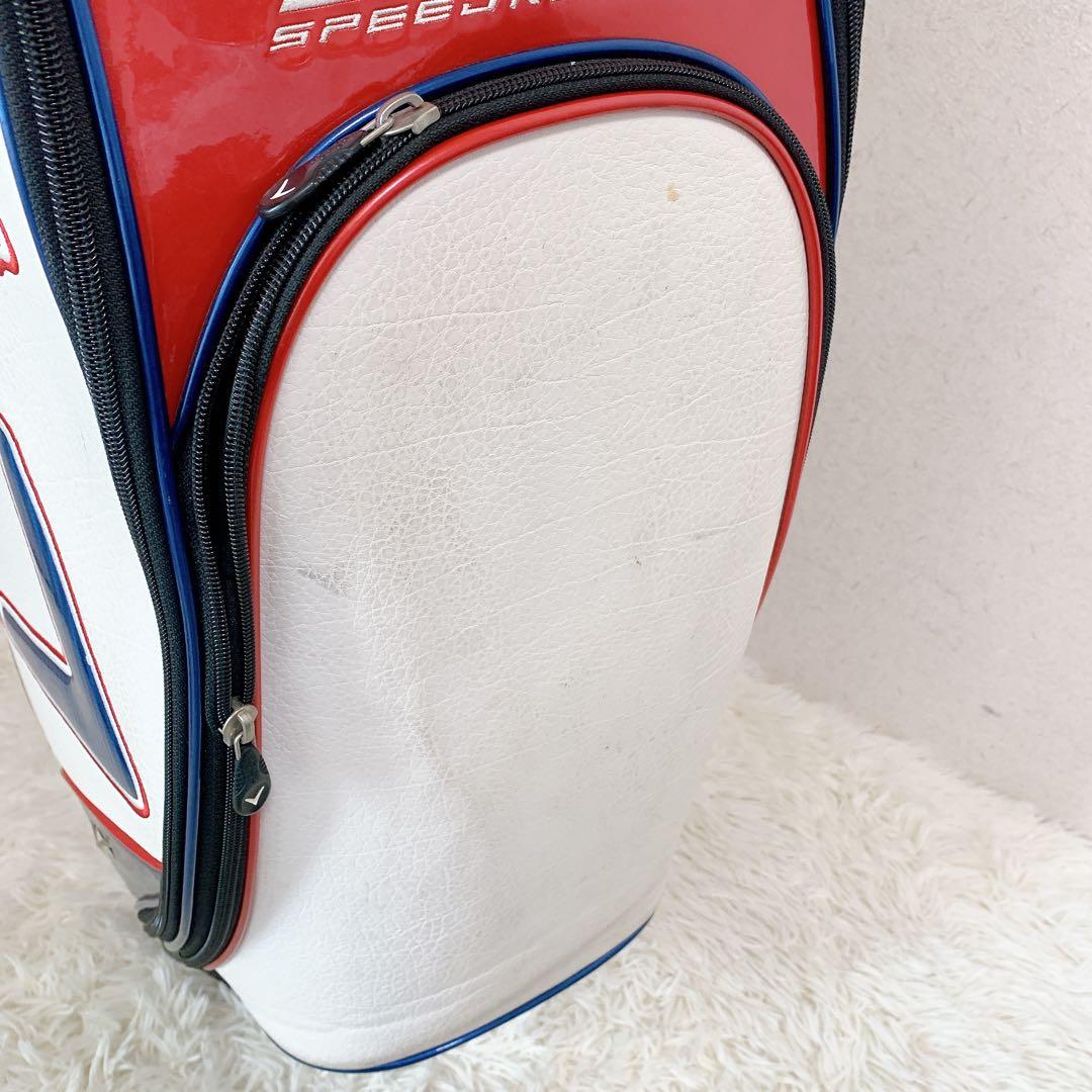 キャロウェイ BIG BERTHA 9.5型 エナメル キャディバッグ 3点式