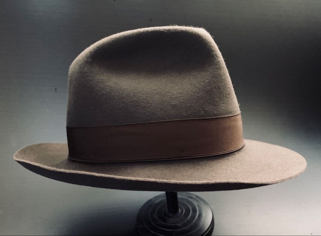 名門Borsalino 極上ライン！ラザートモデル　オールド品　¥10万程