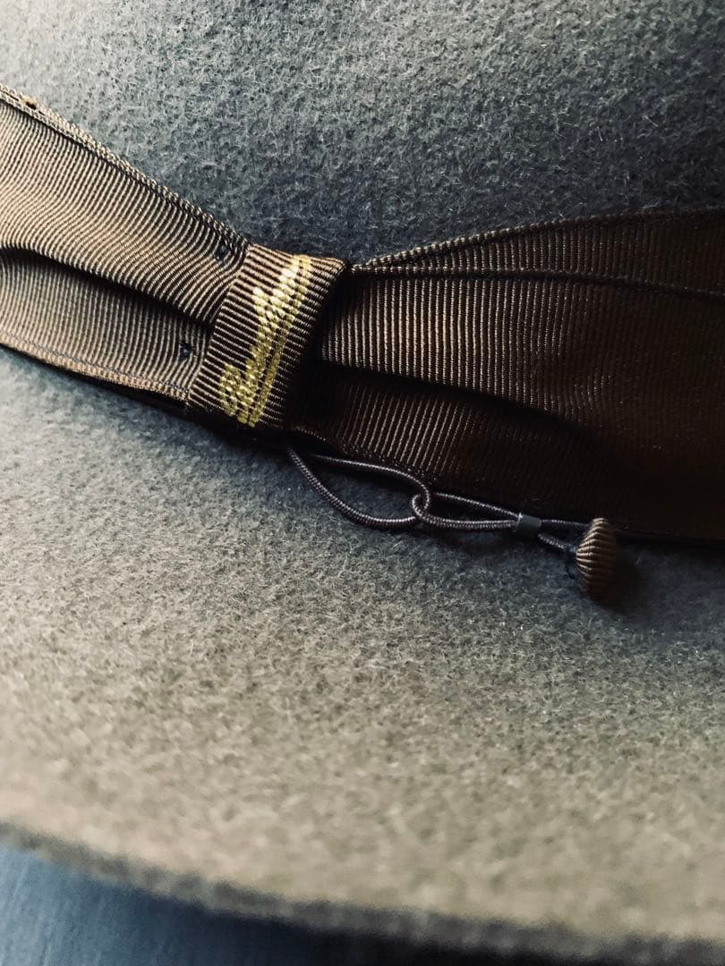 名門Borsalino 極上ライン！ラザートモデル　オールド品　¥10万程