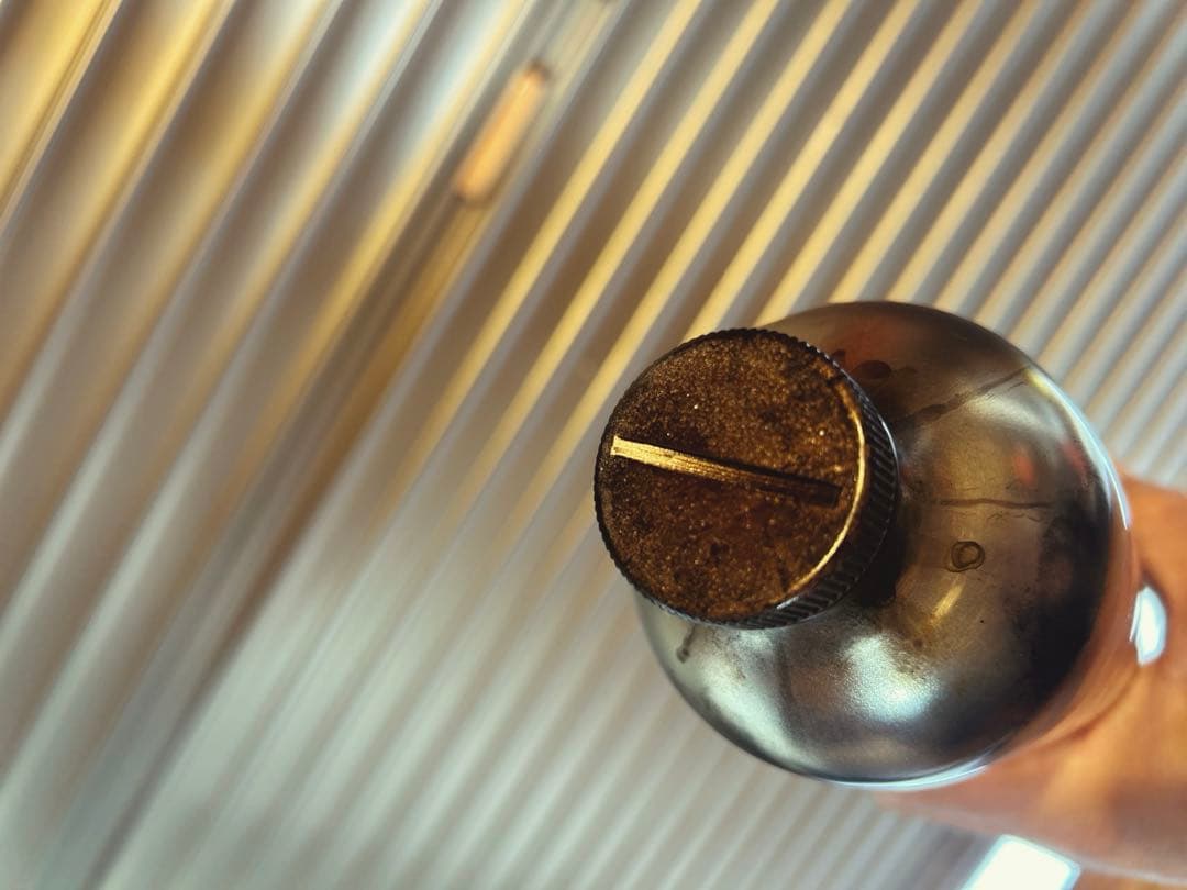 携行缶　1ℓ 新品　エイジング加工　ヴィンテージ　メッキ調　チョッパー　ハーレー