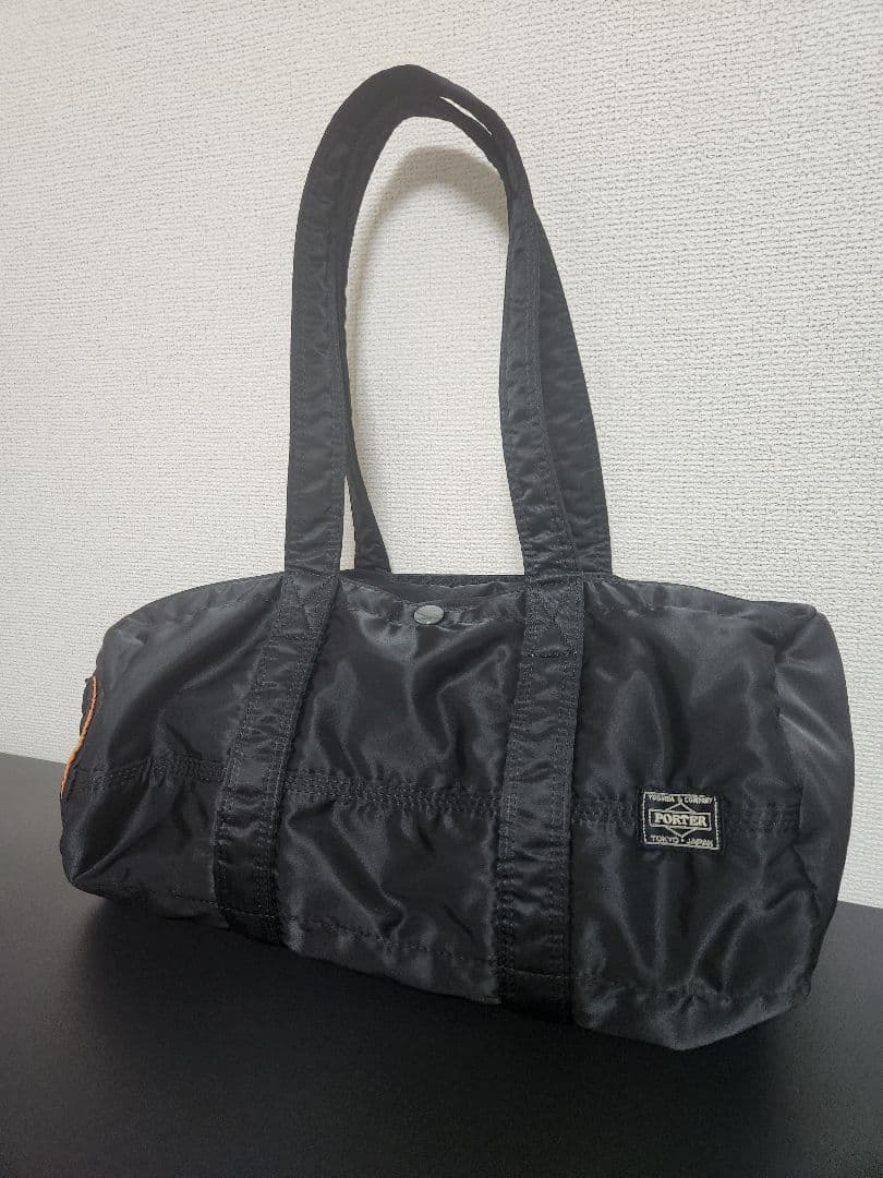 PORTER　tanker ドラムバッグ 黒