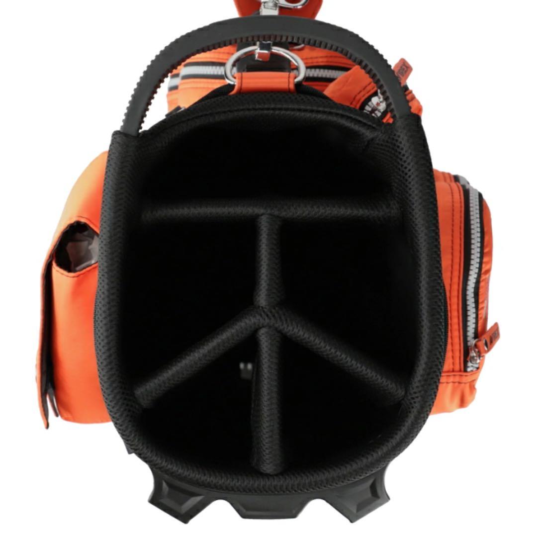 【新品】アビレックス ゴルフ AVG5S-AC27 キャディバッグ オレンジ