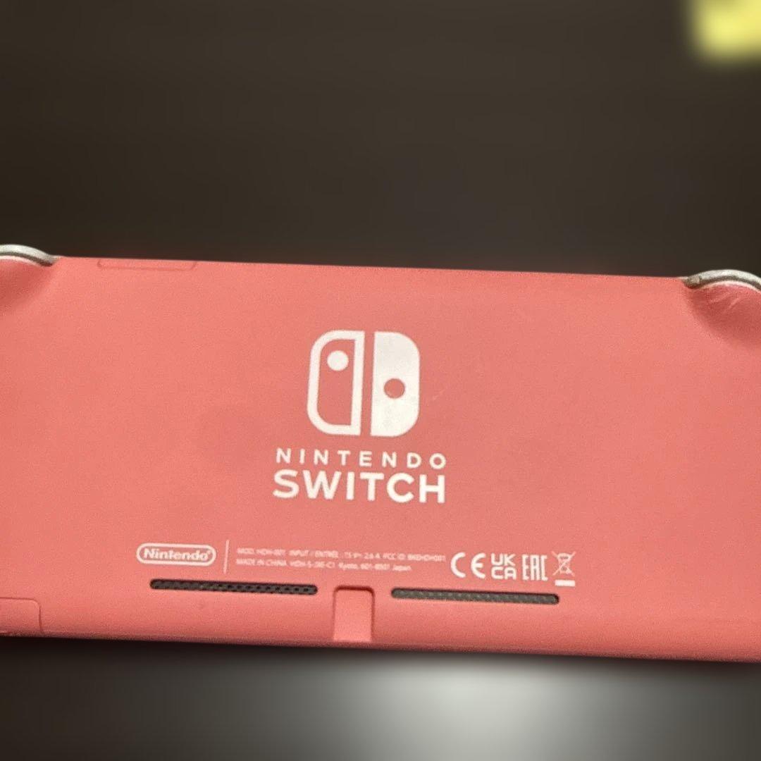 Switchライト本体ピンク