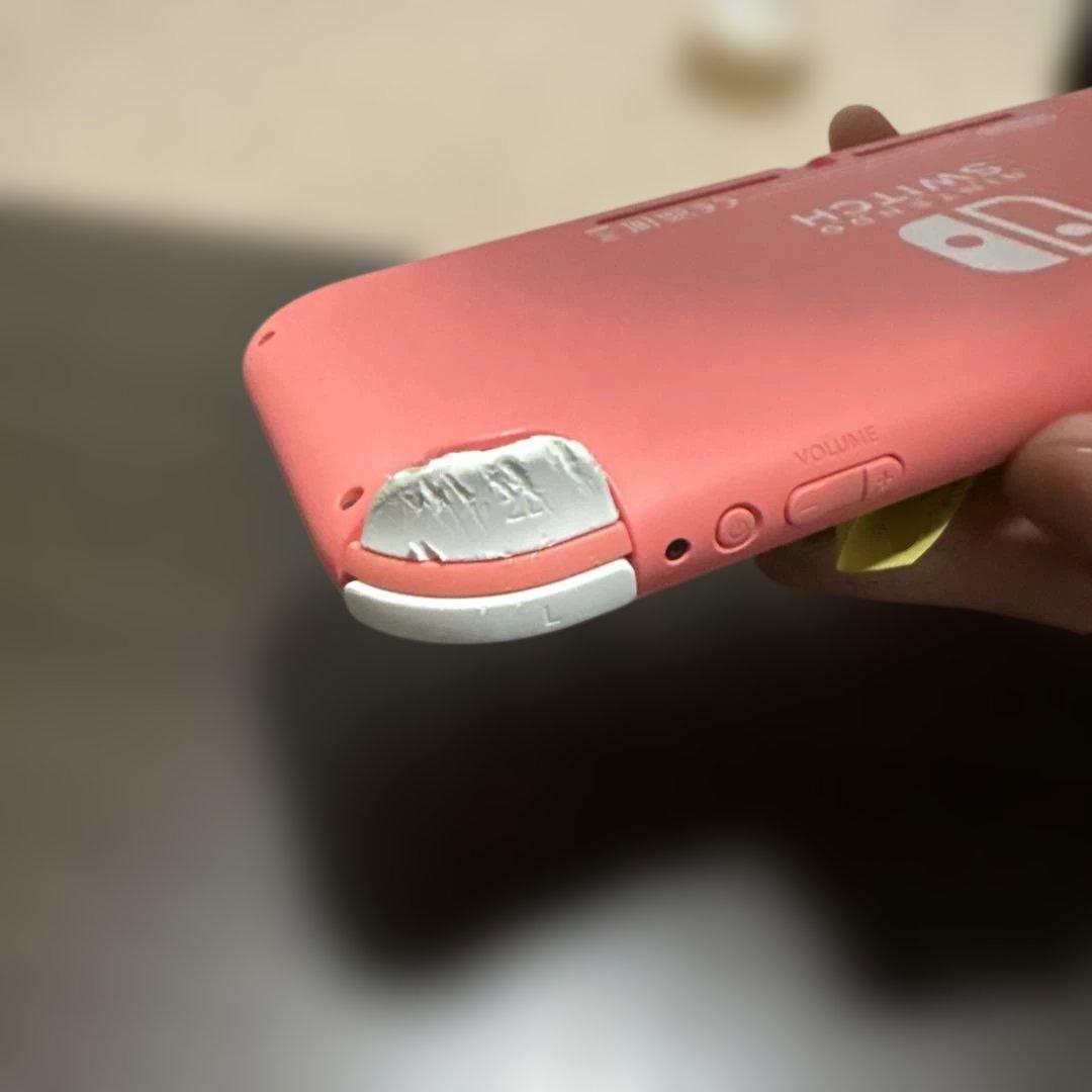 Switchライト本体ピンク