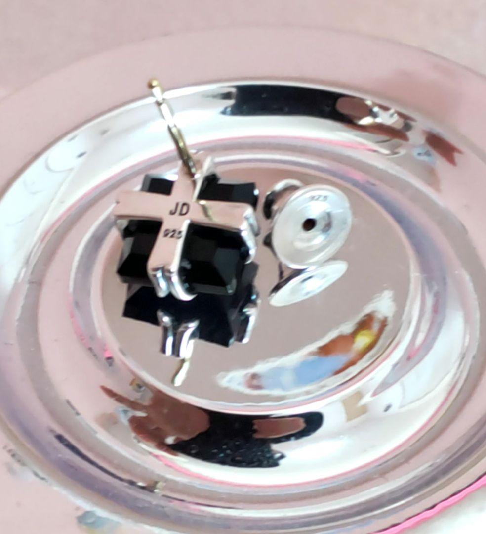 JUSTINDAVIS ブラックアイス ピアス(片耳用)