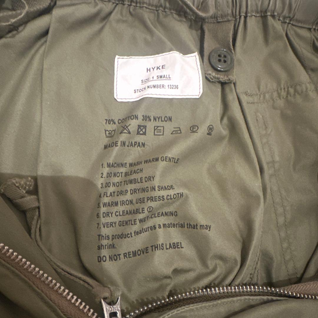 値下げしました✨️HYKE TYPE M-51 SHELL PANTS size1
