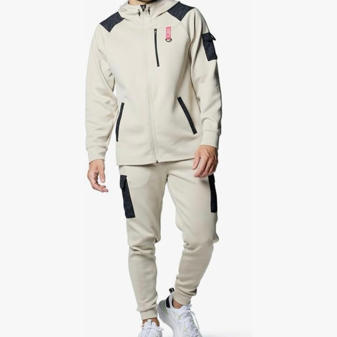 ★Ryo【新品】アンダーアーマーニットハイブリッドジップジャケット・パンツ