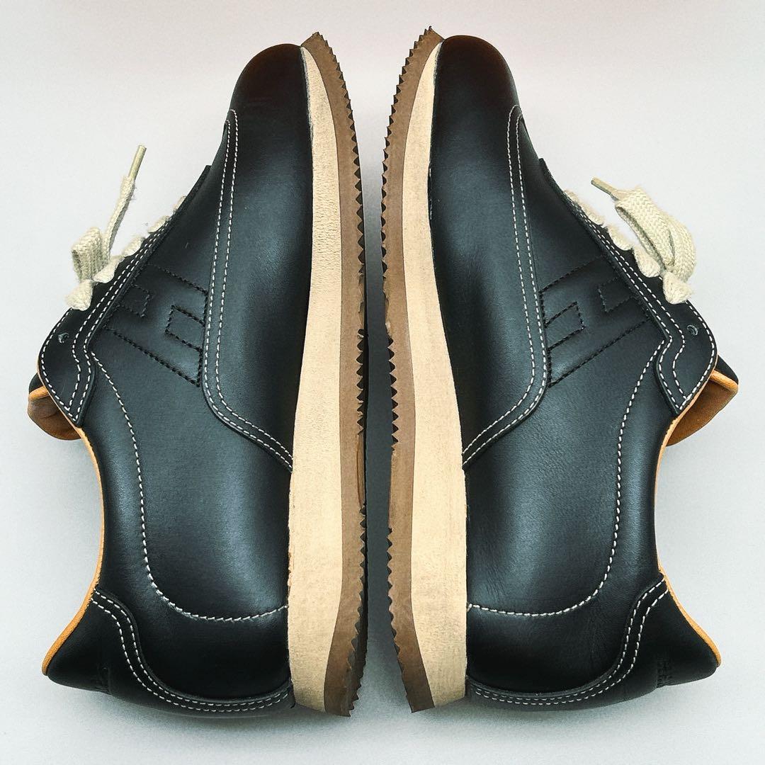 エルメス★未使用級★クイックレザー★スニーカー★24.0～24.5cm★ブラック