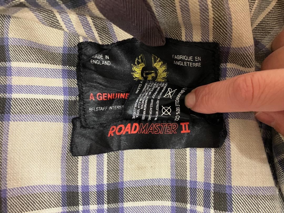 ⭐️良品⭐️ ベルスタッフ オイルドジャケット ロードマスターⅡ 80s UK製