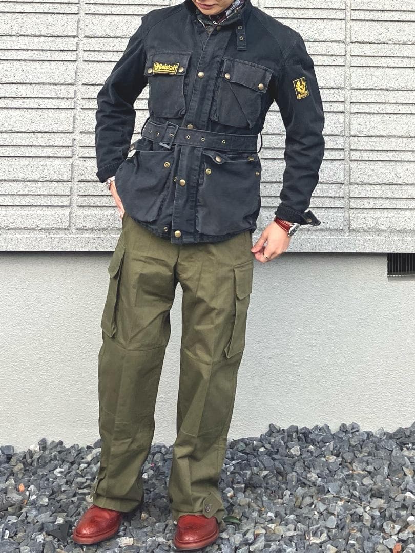 ⭐️良品⭐️ ベルスタッフ オイルドジャケット ロードマスターⅡ 80s UK製