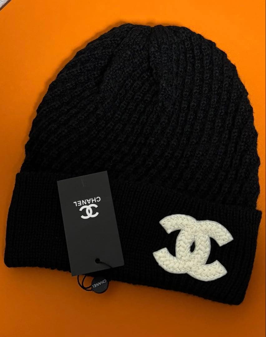 s*︎様 CHANELニット帽　非売品　配布ノベルティ
