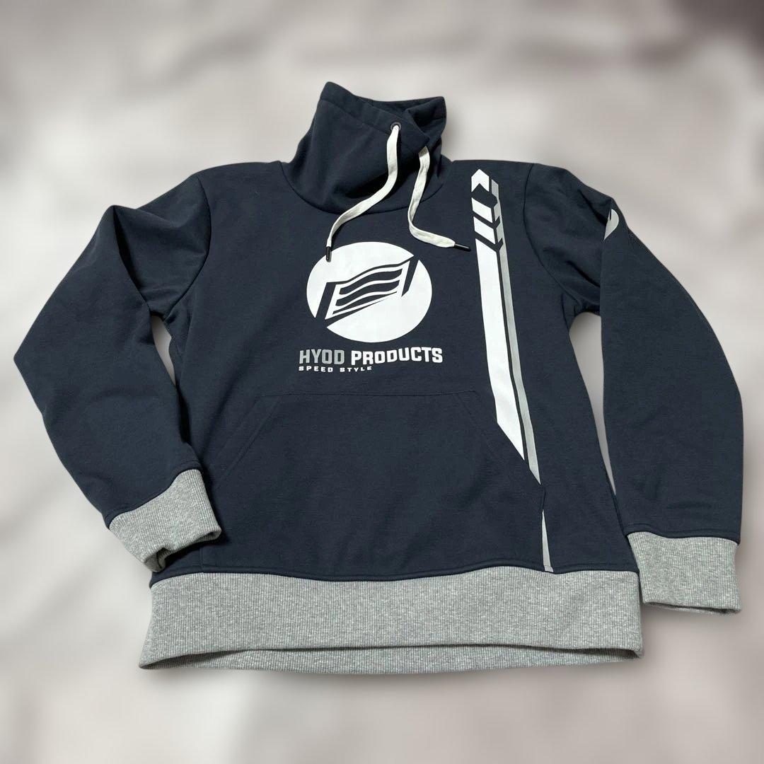 HYOD PRODUCTS ネックヒートスウェットシャツ　ネイビー　Mサイズ