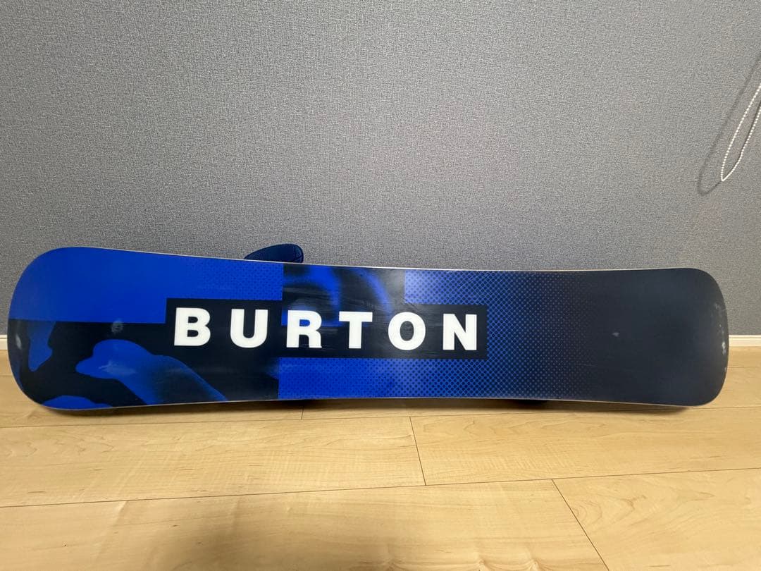 BURTON スノーボード 青 ビンディング付き