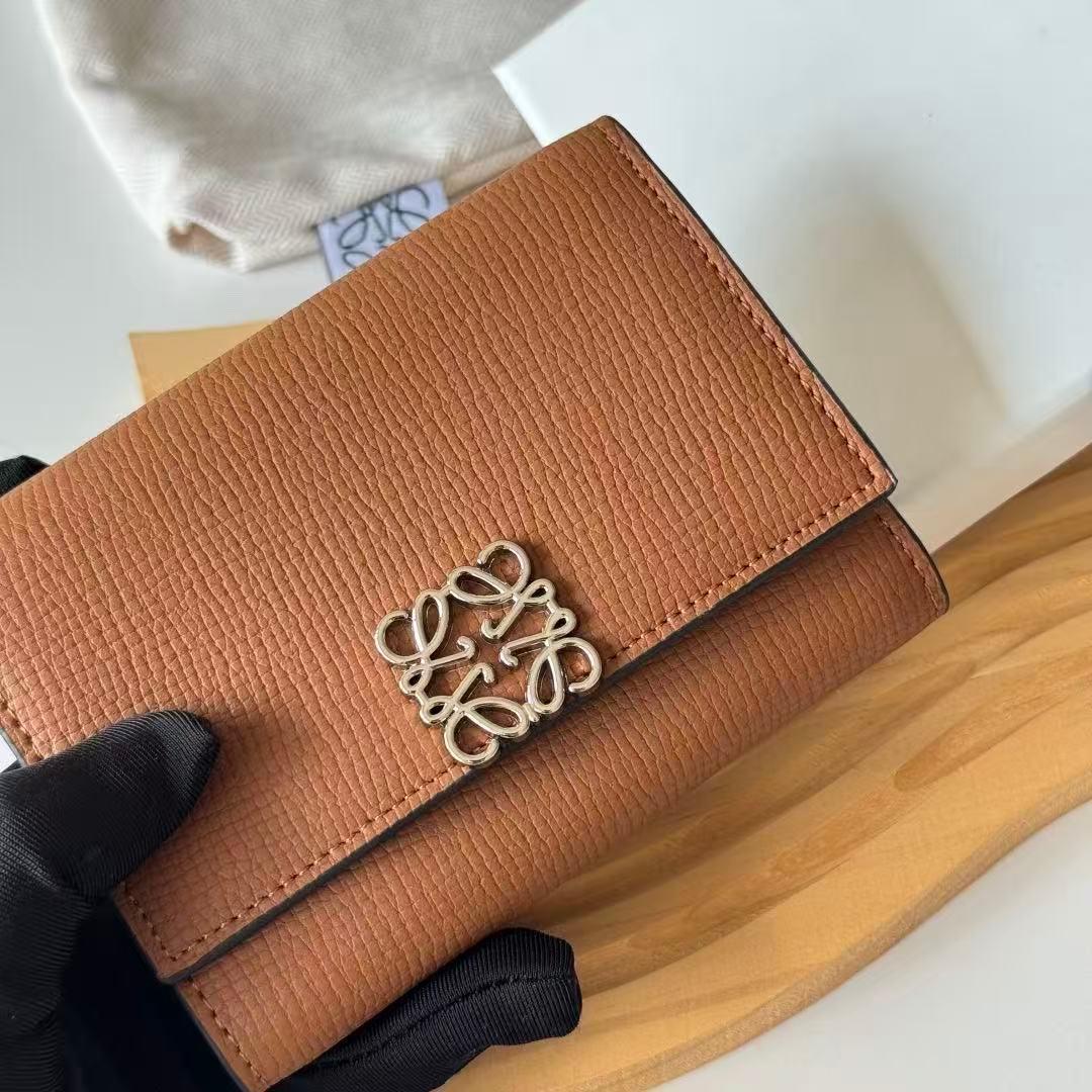 ブラウン 三つ折り財布