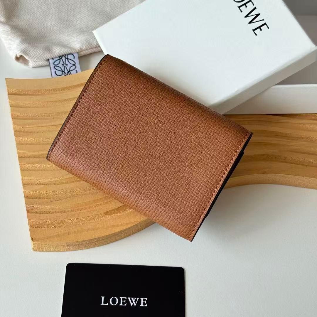 ブラウン 三つ折り財布