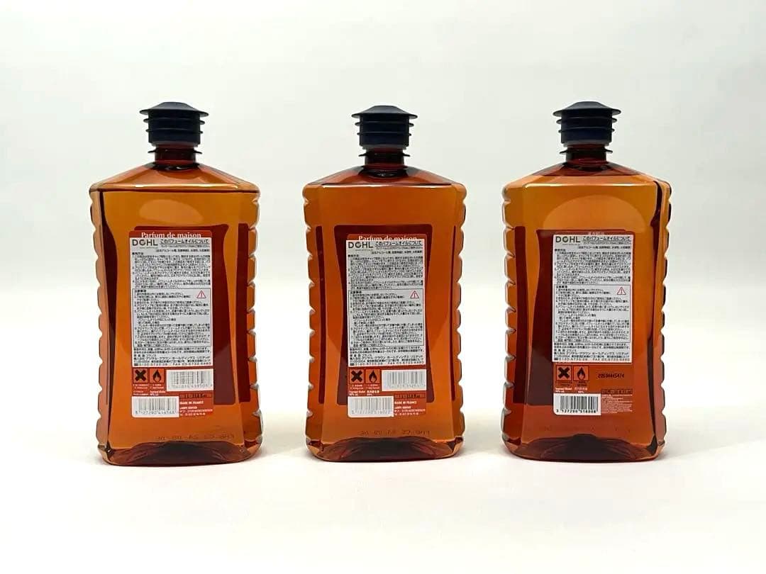 新品未開封★ランプベルジェ・オイル３本セット　ラベンダー　シトロネル　ヒナギク