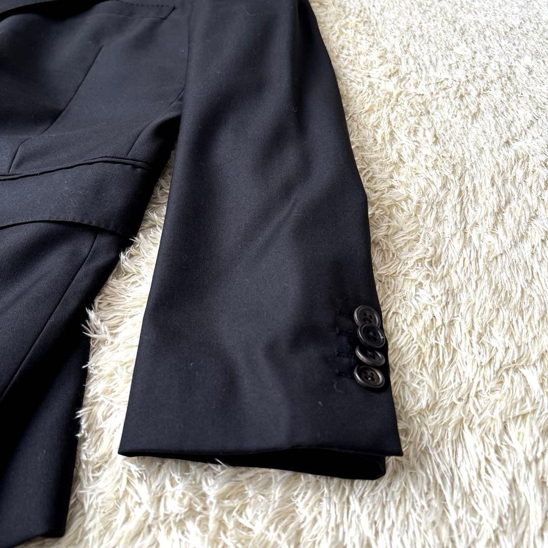 ポールスミス ロロピアーナ生地 スーツ セットアップ ポケット花柄 裏地パープル