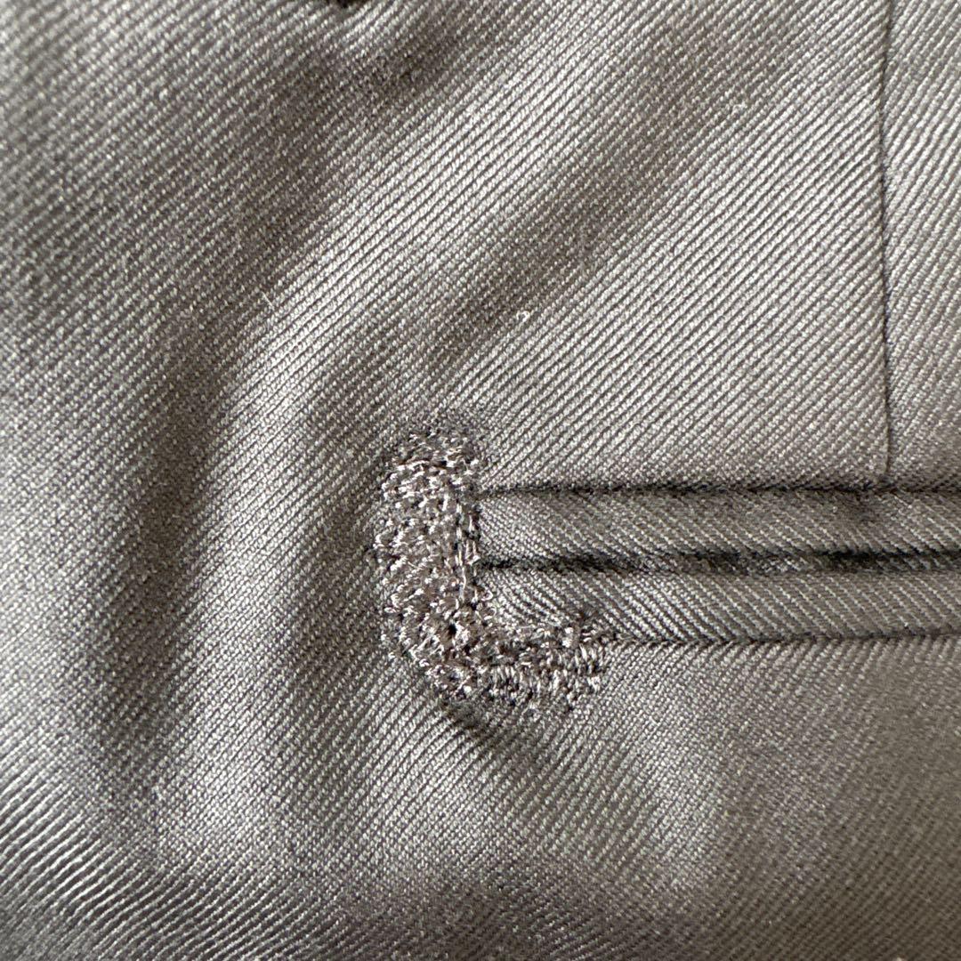 ポールスミス ロロピアーナ生地 スーツ セットアップ ポケット花柄 裏地パープル