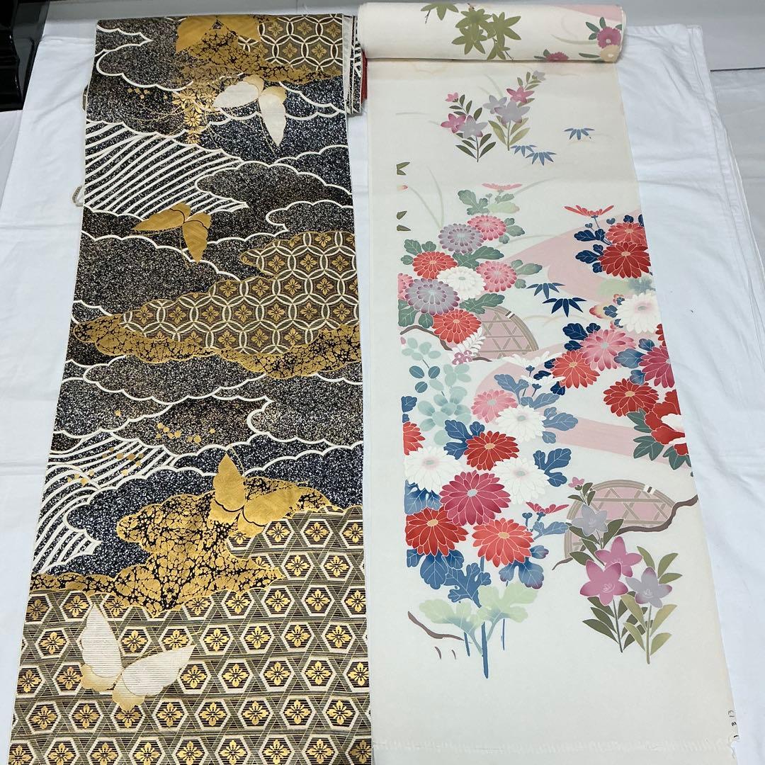b155 裁断済み反物　11点　バラ売り不可　送料込み　着物