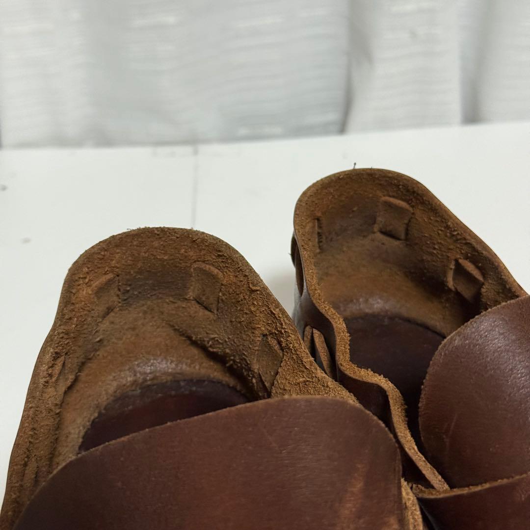 ⭐️極美品⭐️フェルナンドフットウェア　ベルトストラップ　スリッポン　レザー