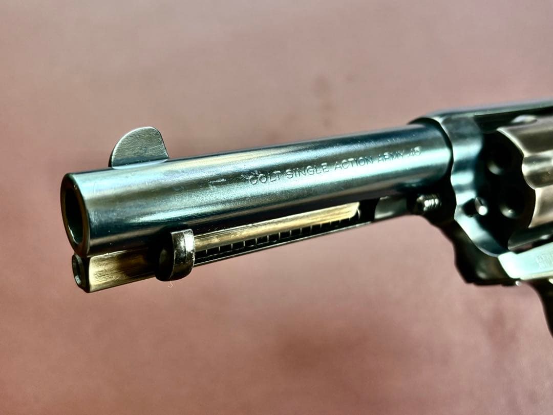 タナカ SAA デタッチャブル HWブルーイング 木製グリップ