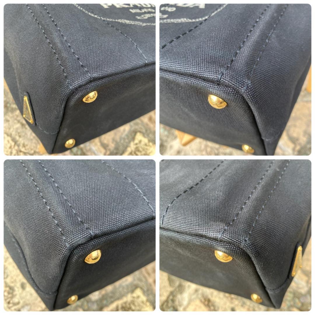 ✨極美品✨PRADA カナパ S ブラック 2way ショルダーバッグ 7-30