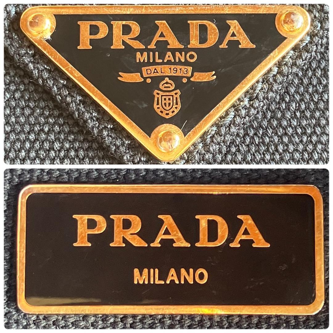 ✨極美品✨PRADA カナパ S ブラック 2way ショルダーバッグ 7-30
