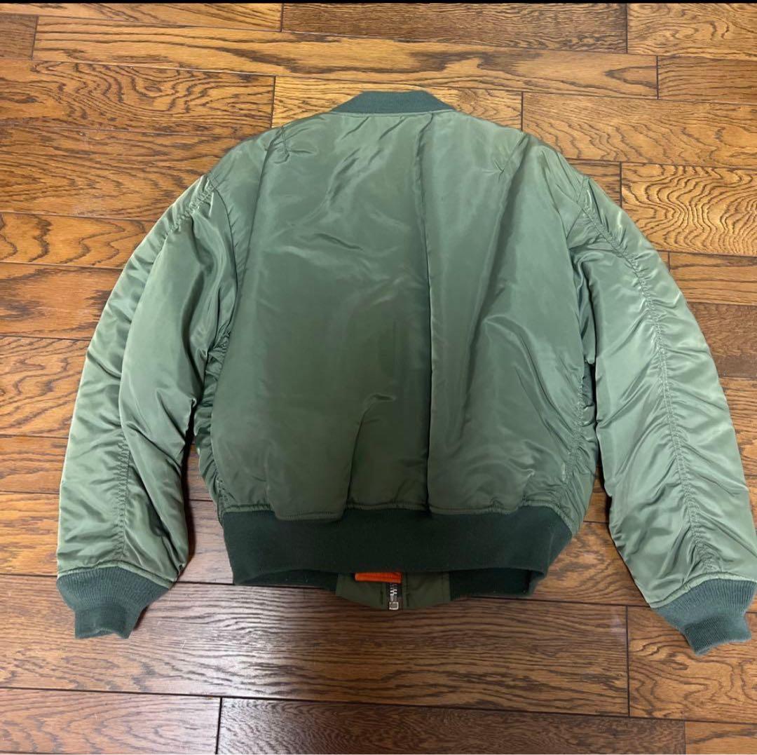 90s00s⭐︎韓国製⭐︎Alpha MA-1 オリーブグリーン