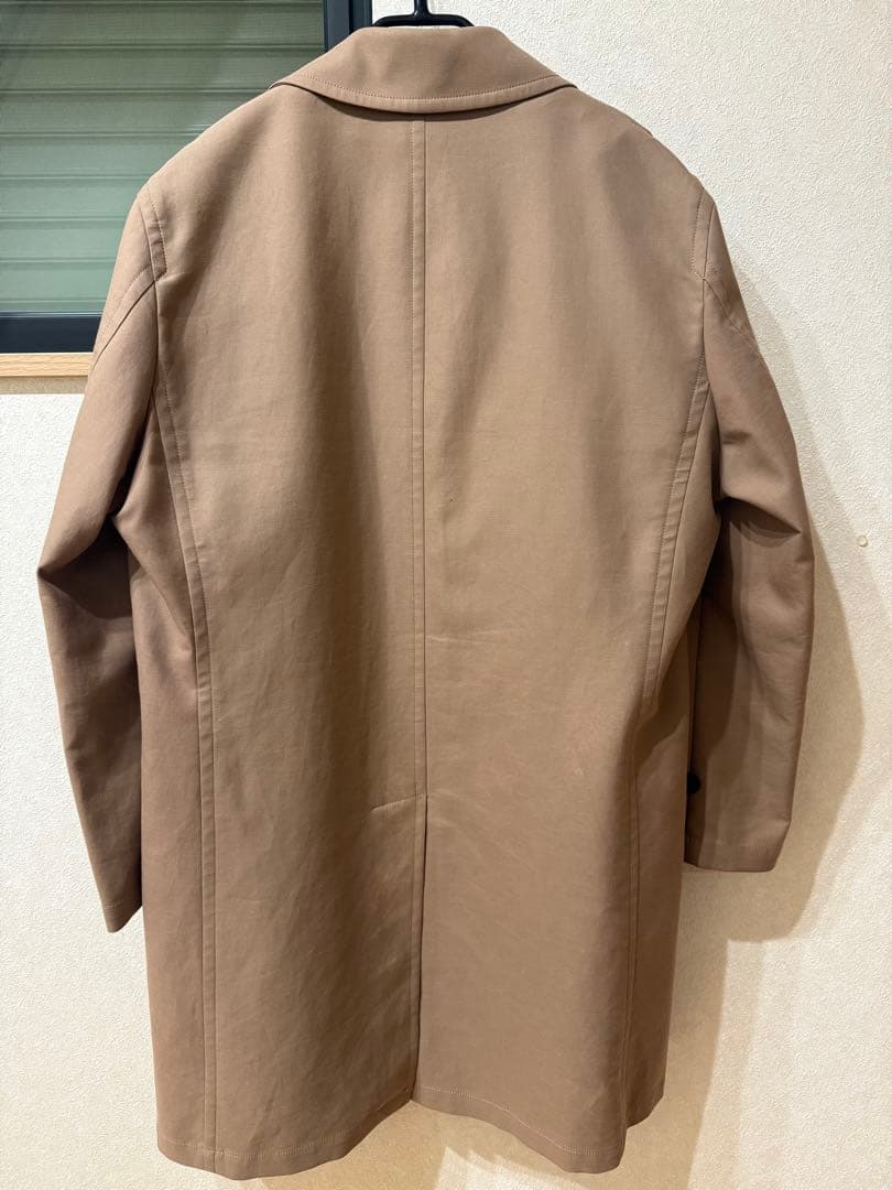 週末セール　バーバリー ベージュ メンズ　トレンチコート チェック裏地