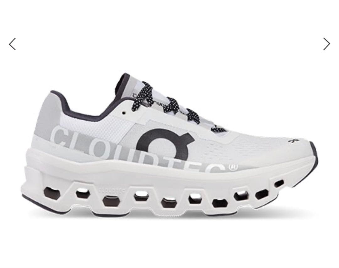 新品 On クラウドモンスター ホワイト 24cm