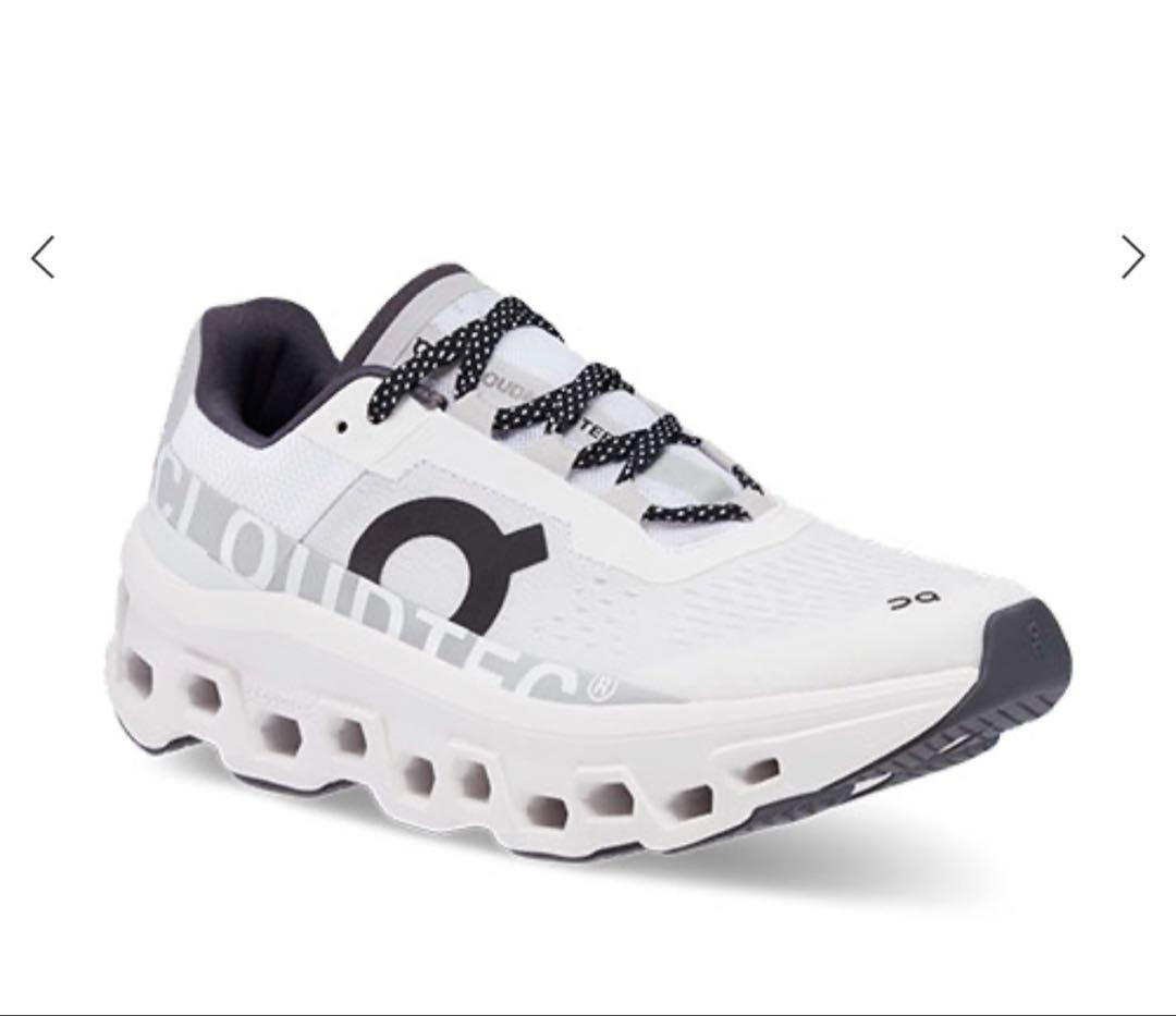 新品 On クラウドモンスター ホワイト 24cm