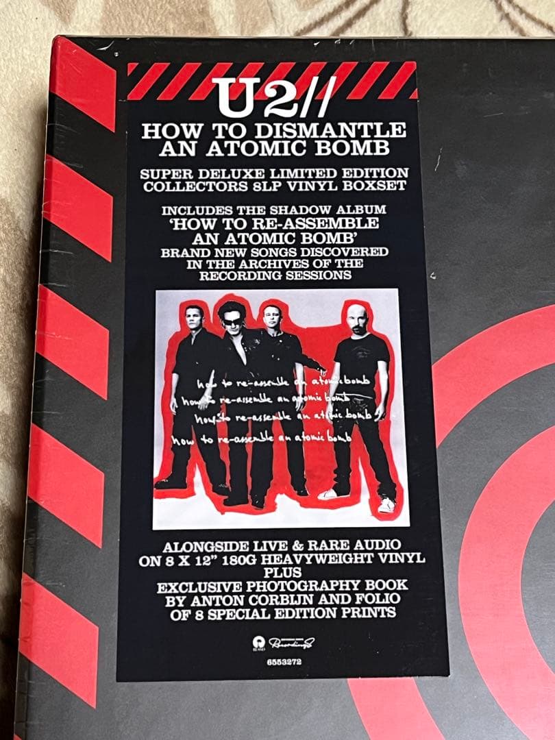 洋楽 U2// HOW TO DISMANTLE AN ATOMIC BOMB CD