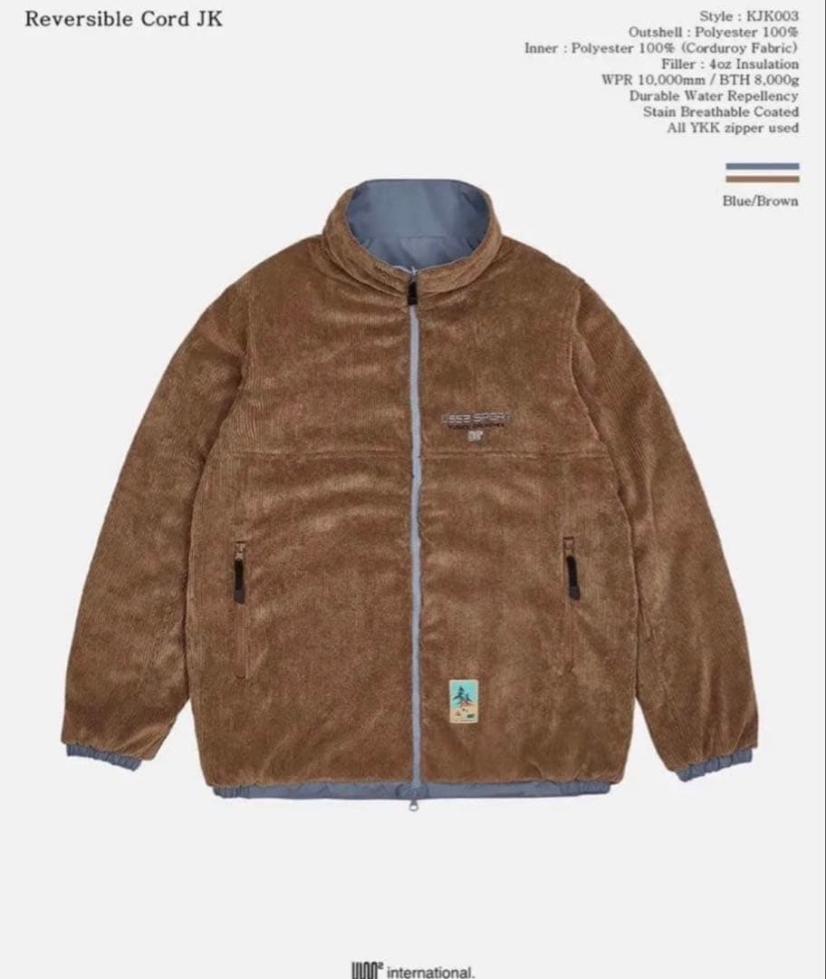 USS2 アスツー スノボーウェア リバーシブル コーディュロイ グラトリ