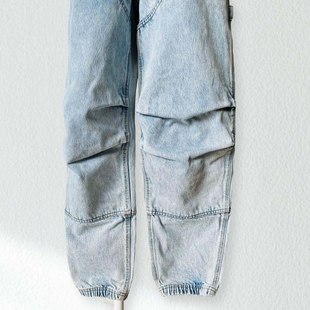 アレキサンダーワン ダブルフロント デニム カーペンターパンツ 24