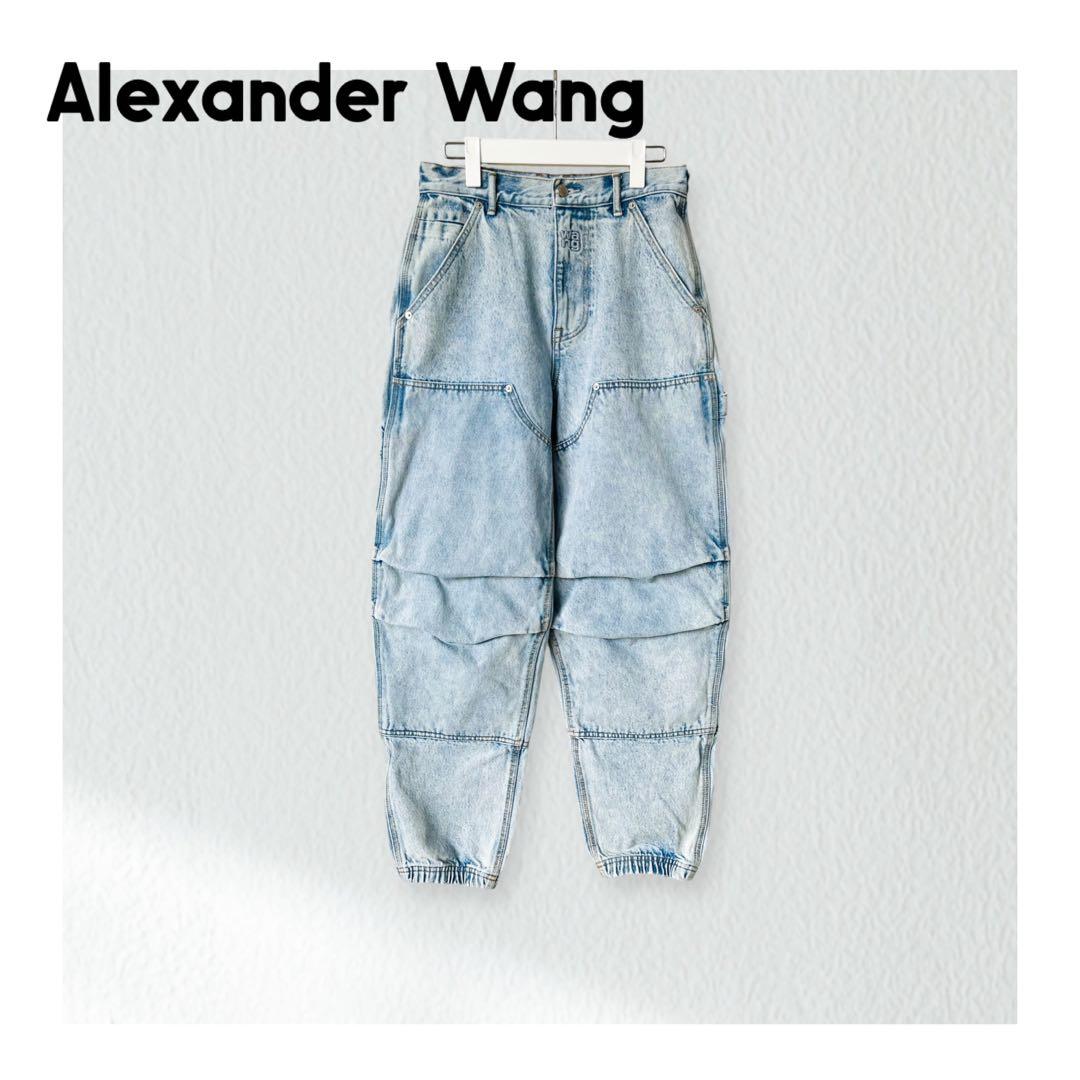 アレキサンダーワン ダブルフロント デニム カーペンターパンツ 24