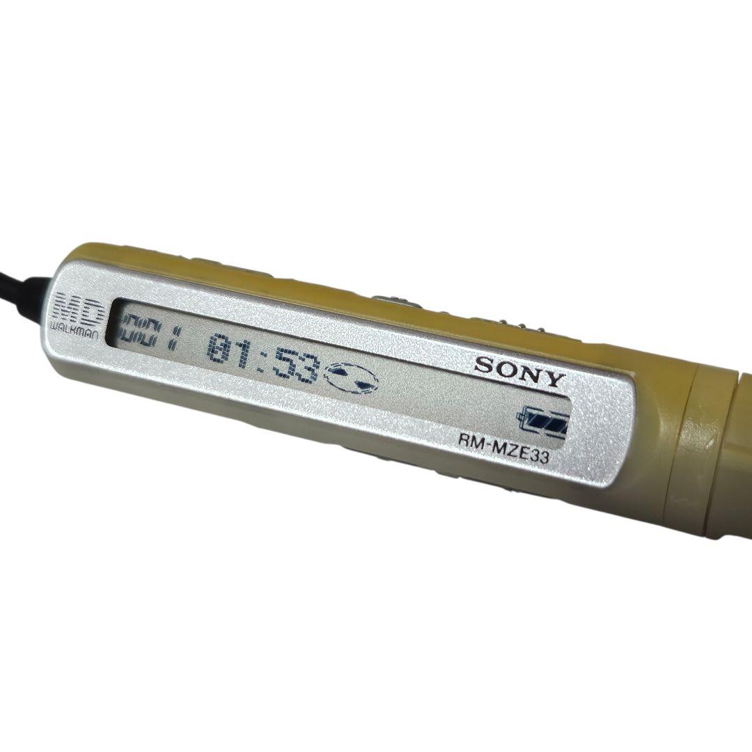 SONY ソニー MD WALKMAN ポータブルMDプレーヤー MZ-E33
