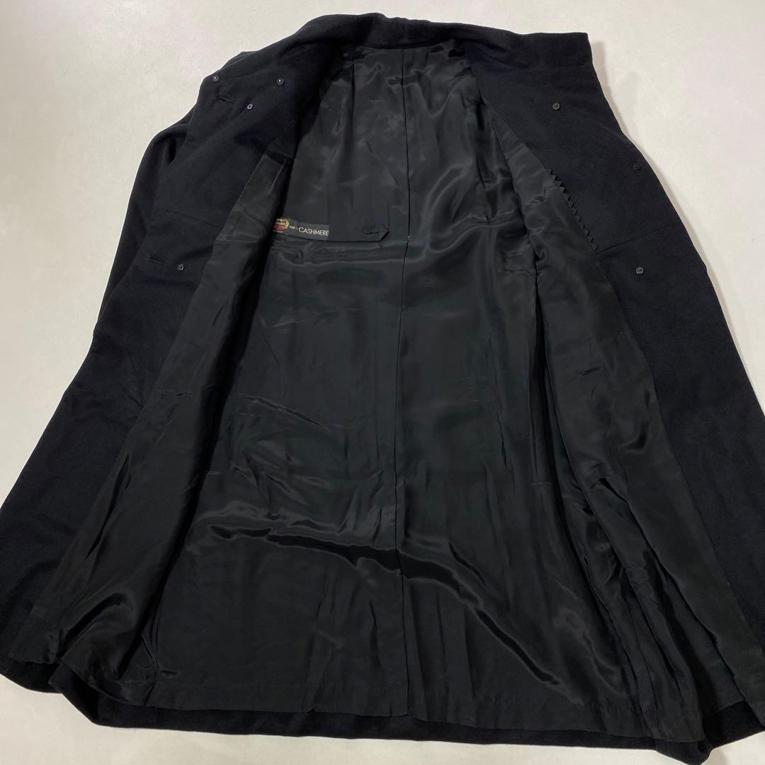 ⚫︎AGNONA アニオナ イタリア製 最高級 カシミヤ100 ロングコート 黒