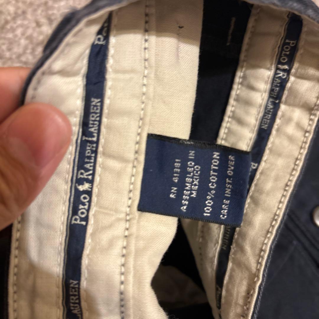 む*つ様 90s Polo Chino ネイビーブラック 2タックチノトラウザー