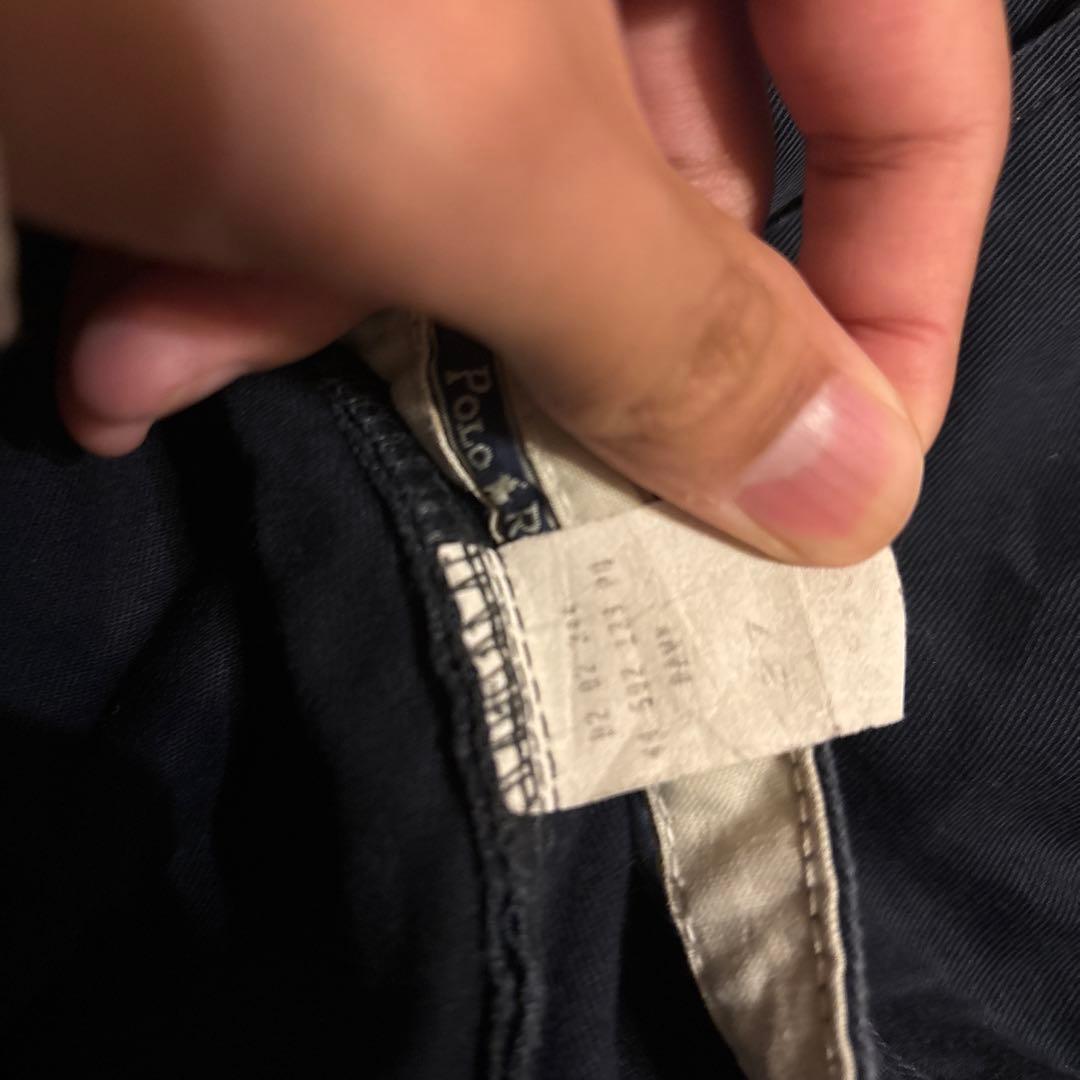 む*つ様 90s Polo Chino ネイビーブラック 2タックチノトラウザー
