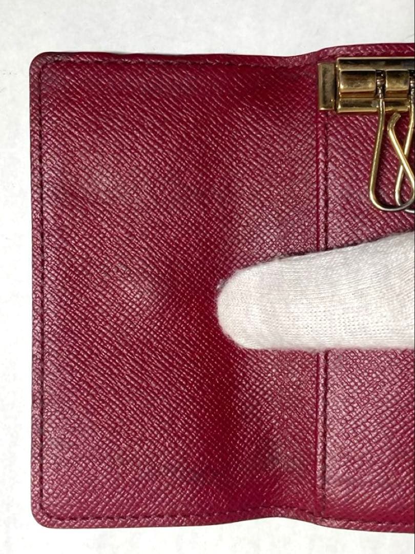 良品　ルイヴィトン　モノグラム　フューシャ　ミルティクレ6 6連キーケース　箱付