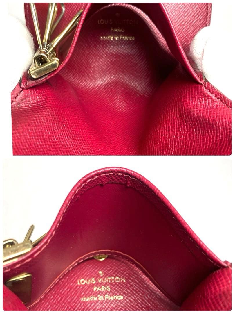 良品　ルイヴィトン　モノグラム　フューシャ　ミルティクレ6 6連キーケース　箱付